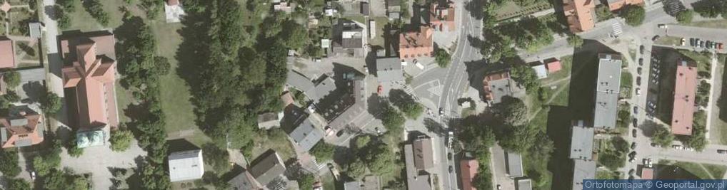Zdjęcie satelitarne DHL POP ŻABKA