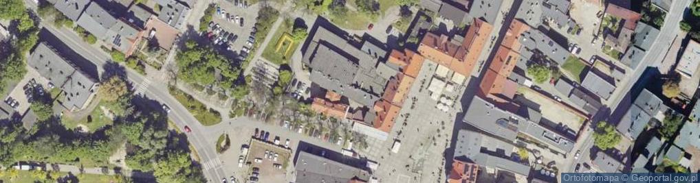 Zdjęcie satelitarne DHL POP ŻABKA