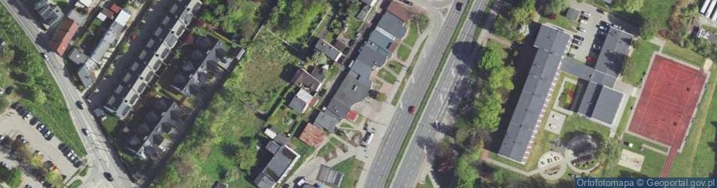 Zdjęcie satelitarne DHL POP ŻABKA