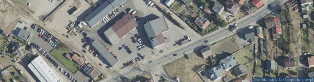Zdjęcie satelitarne DHL POP ŻABKA