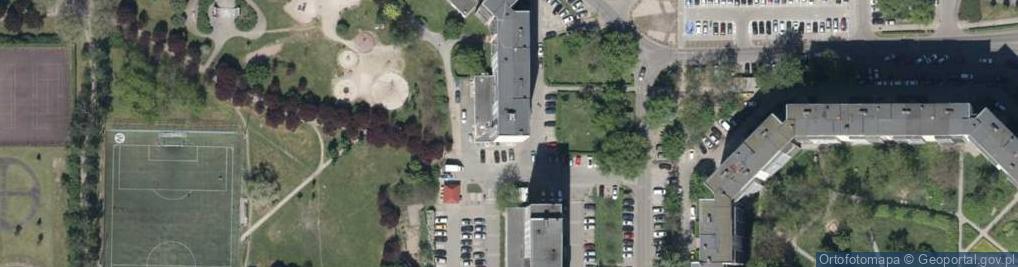 Zdjęcie satelitarne DHL POP ŻABKA