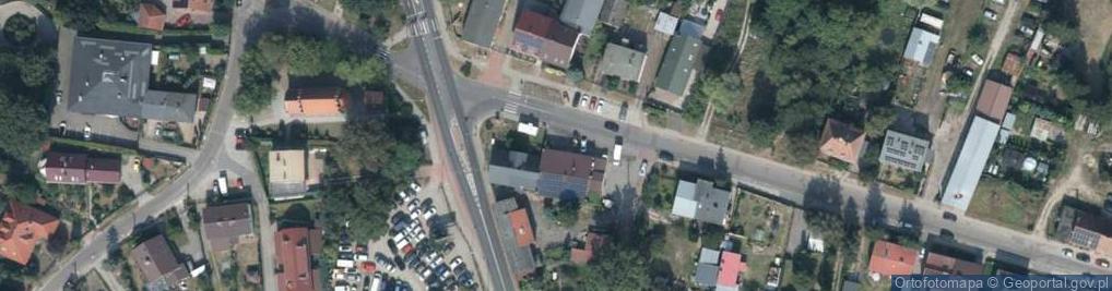 Zdjęcie satelitarne DHL POP ŻABKA