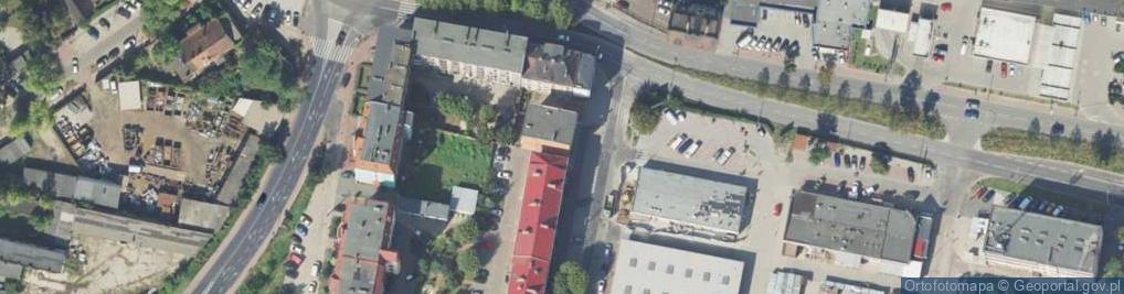 Zdjęcie satelitarne DHL POP ŻABKA