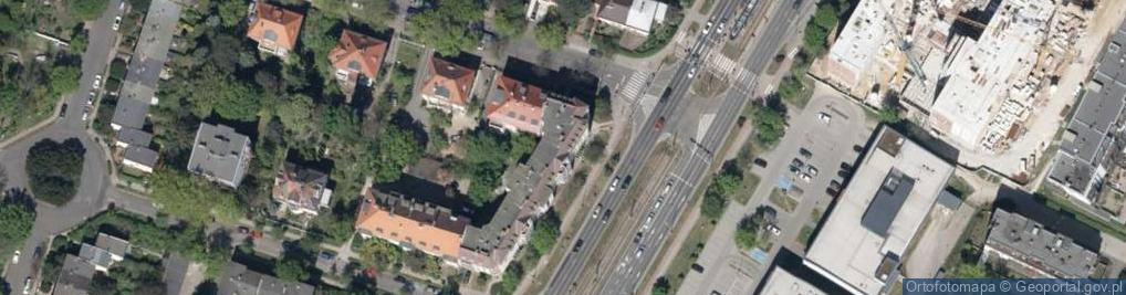 Zdjęcie satelitarne DHL POP ŻABKA