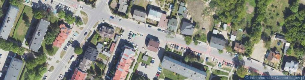 Zdjęcie satelitarne DHL POP ŻABKA