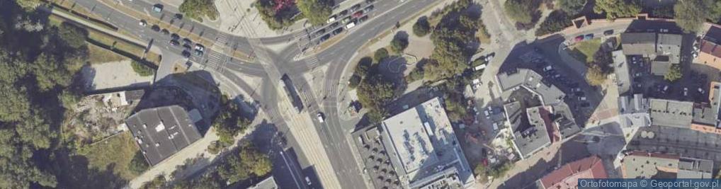 Zdjęcie satelitarne DHL POP ŻABKA