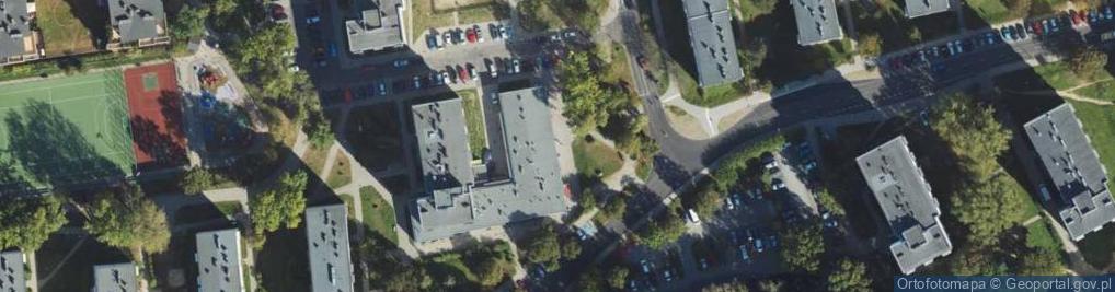 Zdjęcie satelitarne DHL POP ŻABKA