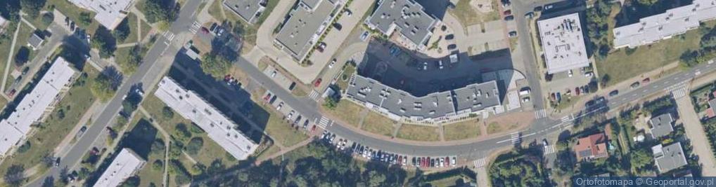 Zdjęcie satelitarne DHL POP ŻABKA