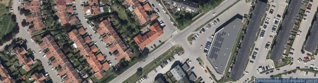 Zdjęcie satelitarne DHL POP ŻABKA