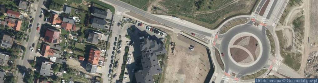 Zdjęcie satelitarne DHL POP ŻABKA