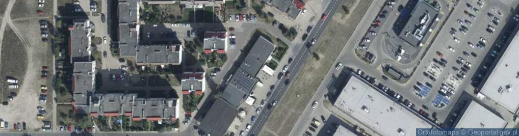 Zdjęcie satelitarne DHL POP ŻABKA