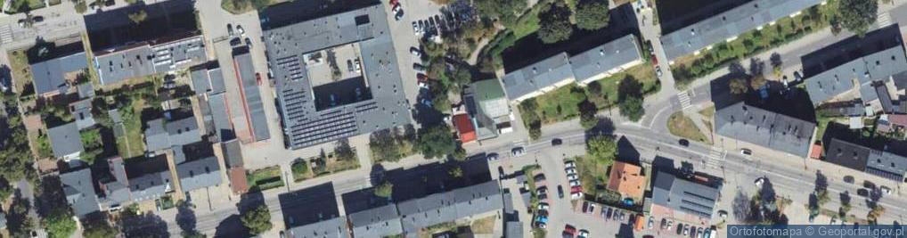 Zdjęcie satelitarne DHL POP ŻABKA