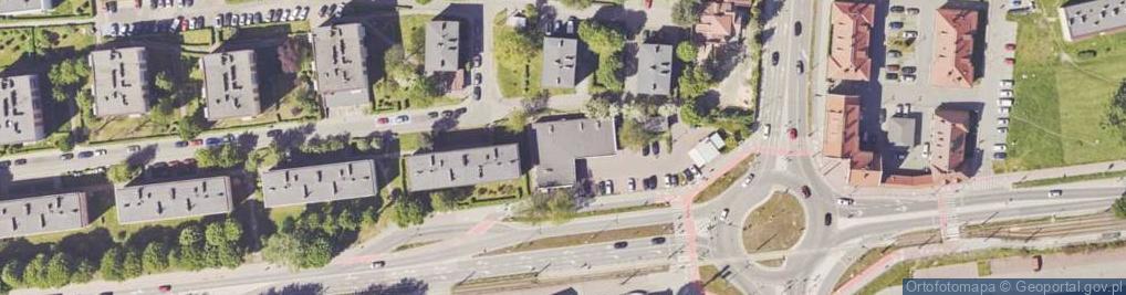 Zdjęcie satelitarne DHL POP ŻABKA