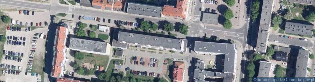 Zdjęcie satelitarne DHL POP ŻABKA