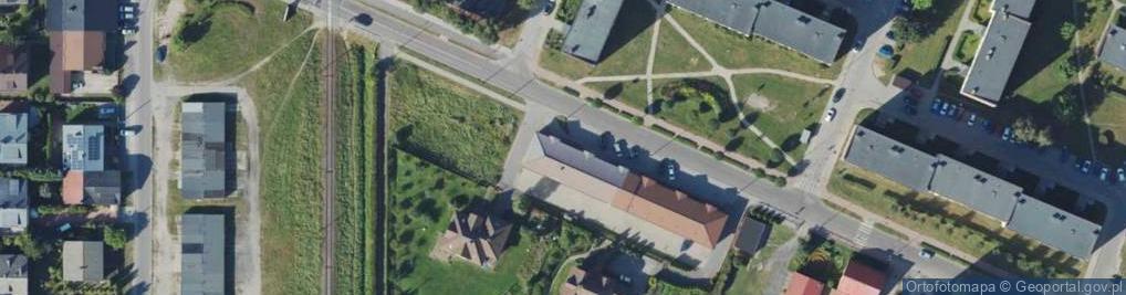 Zdjęcie satelitarne DHL POP ŻABKA