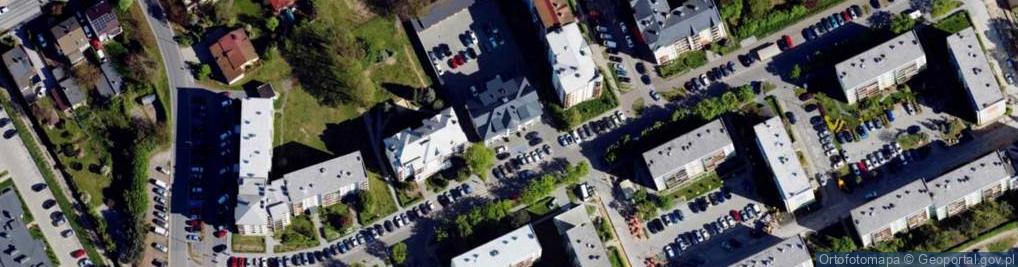 Zdjęcie satelitarne DHL POP ŻABKA