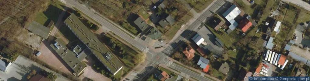 Zdjęcie satelitarne DHL POP ŻABKA