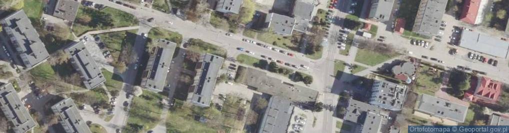 Zdjęcie satelitarne DHL POP ŻABKA