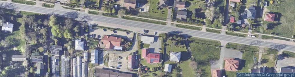 Zdjęcie satelitarne DHL POP ŻABKA