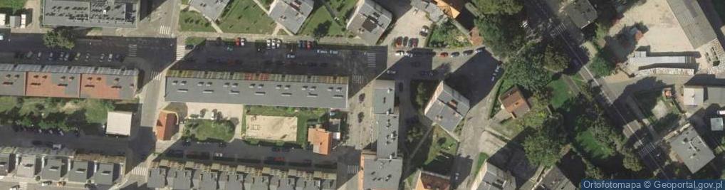 Zdjęcie satelitarne DHL POP ŻABKA