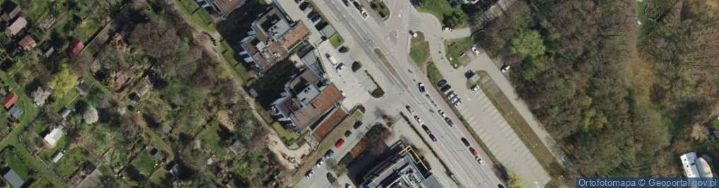 Zdjęcie satelitarne DHL POP ŻABKA
