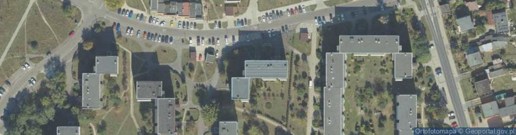 Zdjęcie satelitarne DHL POP ŻABKA