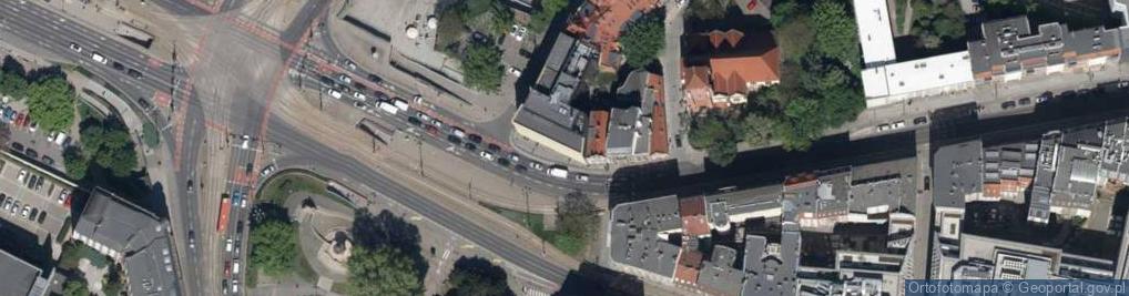 Zdjęcie satelitarne DHL POP ŻABKA