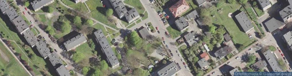 Zdjęcie satelitarne DHL POP ŻABKA