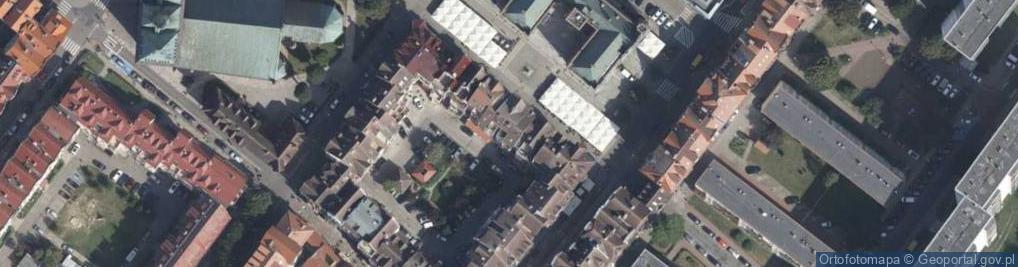 Zdjęcie satelitarne DHL POP ŻABKA