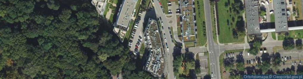 Zdjęcie satelitarne DHL POP ŻABKA