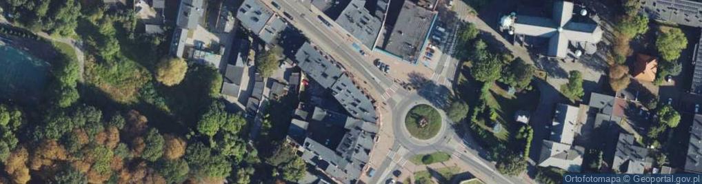 Zdjęcie satelitarne DHL POP ŻABKA