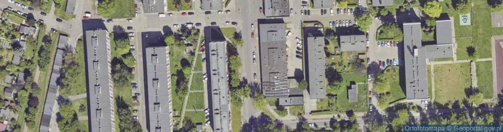 Zdjęcie satelitarne DHL POP ŻABKA