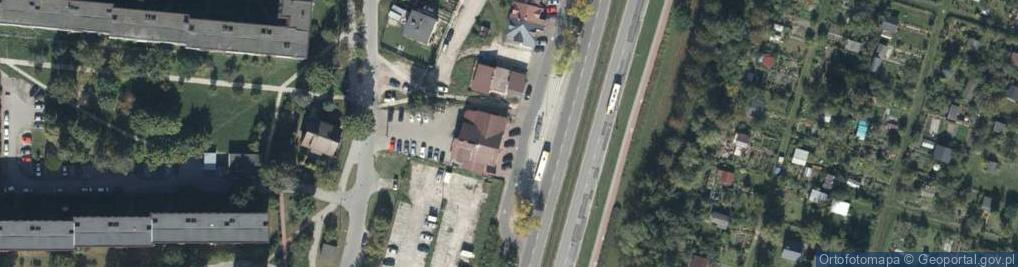 Zdjęcie satelitarne DHL POP ŻABKA
