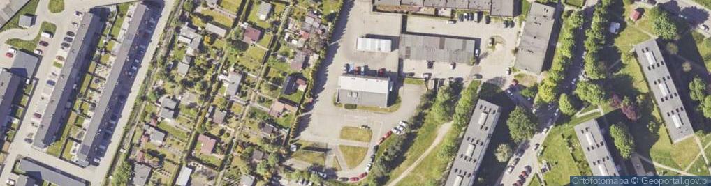 Zdjęcie satelitarne DHL POP ŻABKA