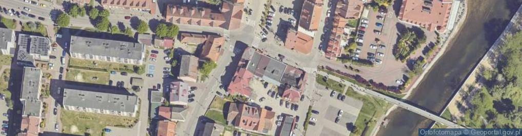 Zdjęcie satelitarne DHL POP ŻABKA