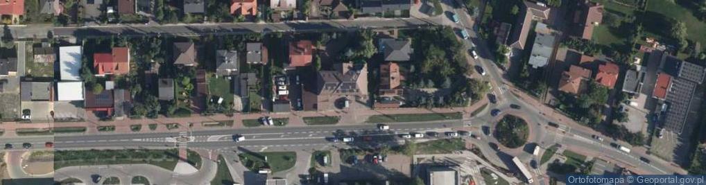 Zdjęcie satelitarne DHL POP ŻABKA