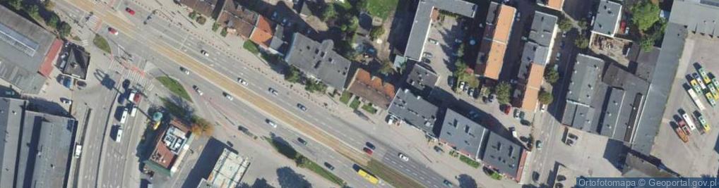 Zdjęcie satelitarne DHL POP ŻABKA