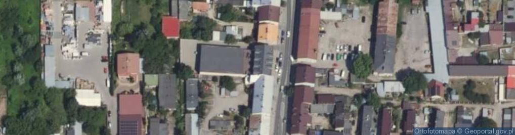 Zdjęcie satelitarne DHL POP ŻABKA