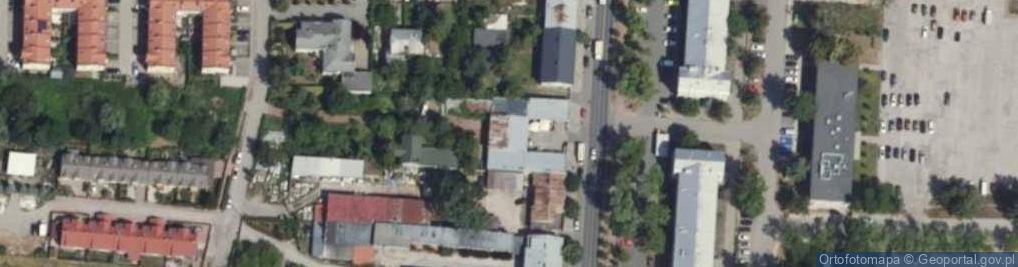 Zdjęcie satelitarne DHL POP ŻABKA