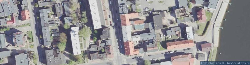 Zdjęcie satelitarne DHL POP ŻABKA