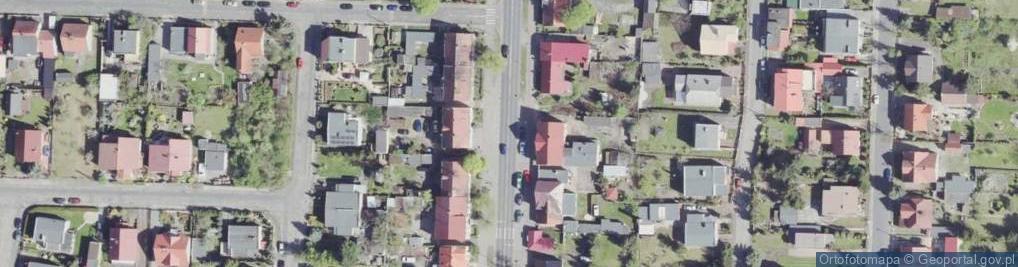 Zdjęcie satelitarne DHL POP ŻABKA