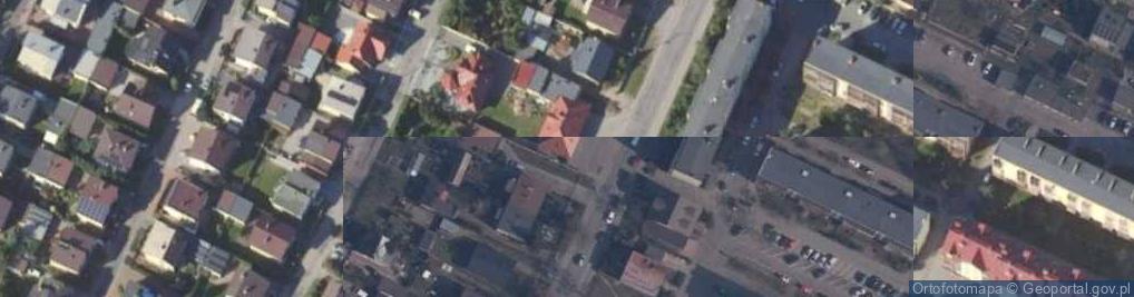 Zdjęcie satelitarne DHL POP ŻABKA