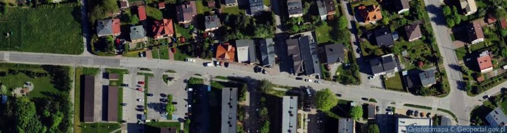 Zdjęcie satelitarne DHL POP ŻABKA