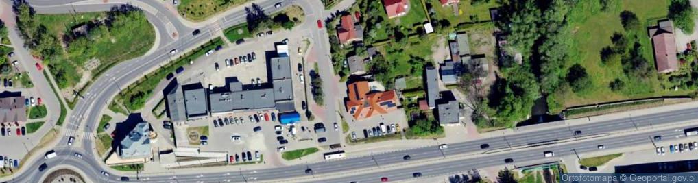 Zdjęcie satelitarne DHL POP ŻABKA