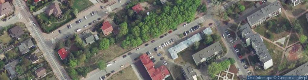 Zdjęcie satelitarne DHL POP ŻABKA
