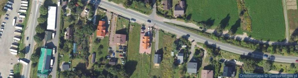 Zdjęcie satelitarne DHL POP ŻABKA