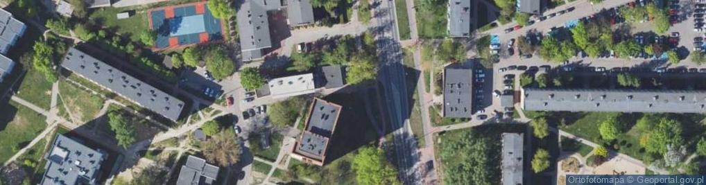 Zdjęcie satelitarne DHL POP ŻABKA