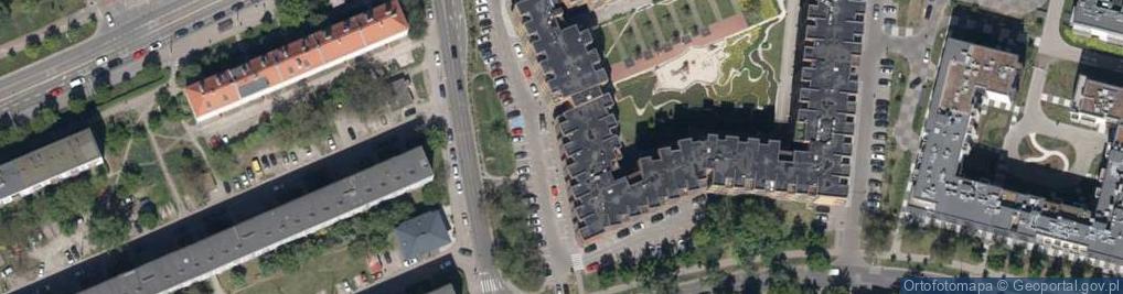 Zdjęcie satelitarne DHL POP ŻABKA