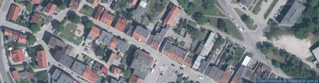 Zdjęcie satelitarne DHL POP ŻABKA