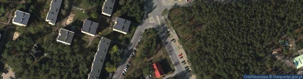 Zdjęcie satelitarne DHL POP ŻABKA